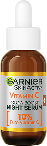 Garnier Vitamin C Glow Boost Night Serum.